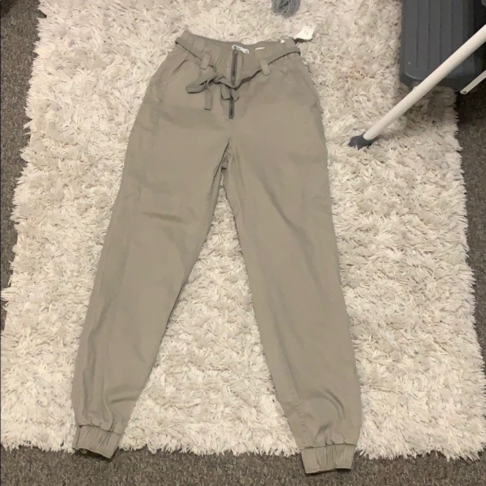 Ultra high rise joggers